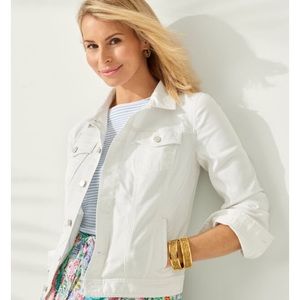 NEW Talbots Denim Jacket